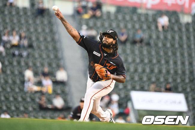[OSEN=조은정 기자] 한화 펠릭스 페냐. 2023.09.01 /cej@osen.co.kr