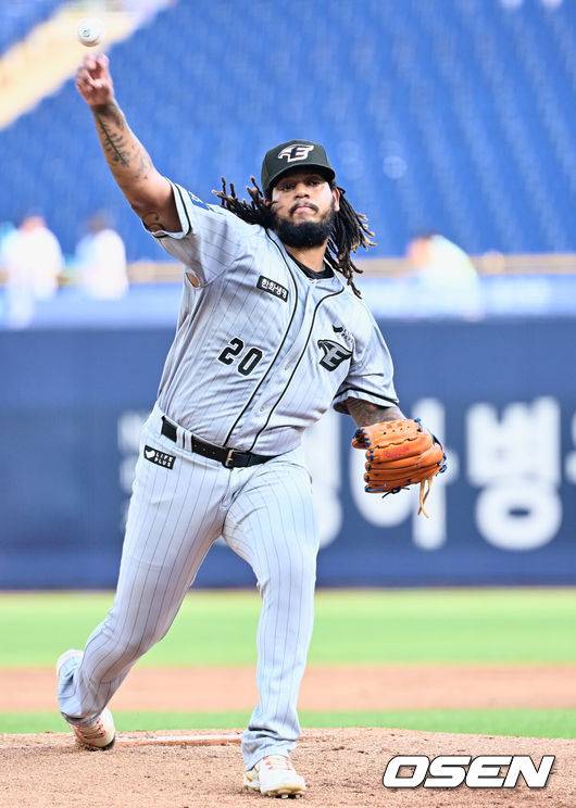 [OSEN=이석우 기자] 한화 펠릭스 페냐. 2023.08.15 / foto0307@osen.co.kr