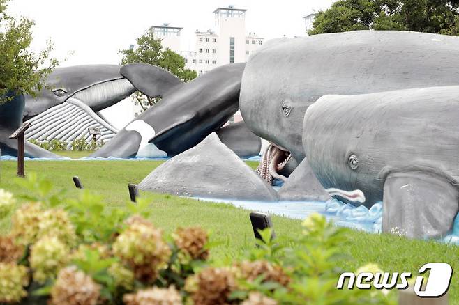 울산장생포 고래문화광장.  ⓒ News1 김지혜기자