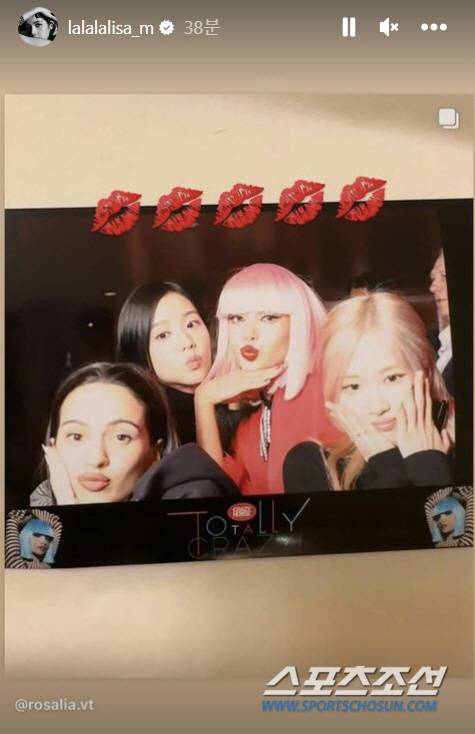 사진 출처=리사 개인 계정