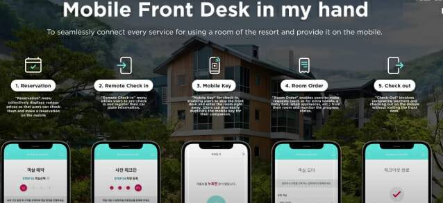 LG CNS 곤지암 리조트 앱(이미지=LG CNS)
