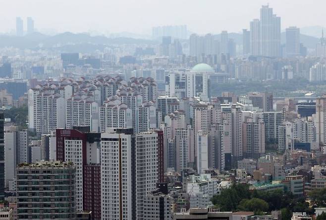 서울 아파트 전경. 기사와 직접적인 관련없음. [이미지출처=연합뉴스]