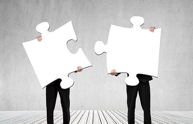 인적분할 후 합병이나 증자 등이 결합되면 최대주주의 지배력도 달라질 수 있다.[일러스트=게티이미지뱅크]