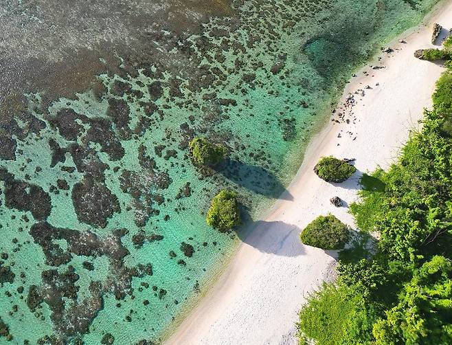 인적 없이 고요한 탕기슨 비치 [사진/성연재 기자]