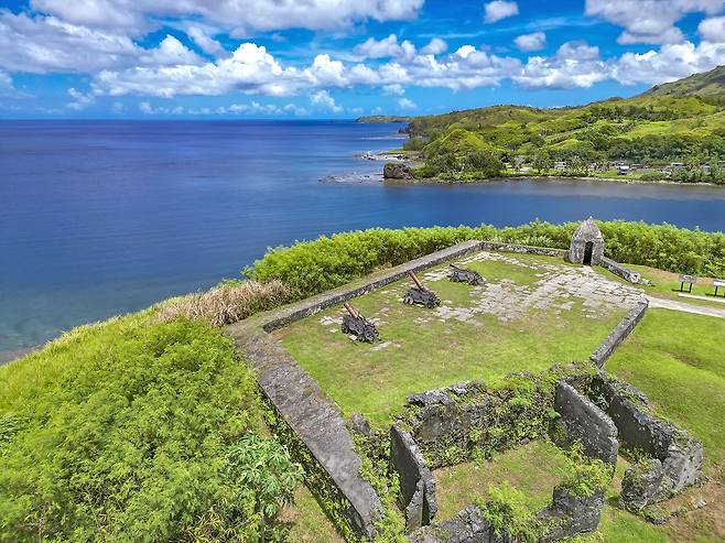 하늘에서 본 솔레다드 요새 [사진/성연재 기자]