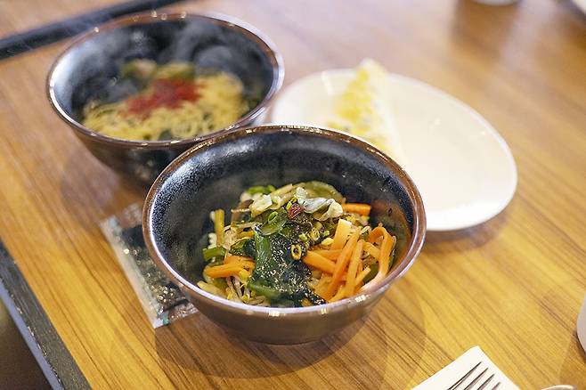 하얏트 리젠시 괌의 매력인 한국식 비빔밥  [사진/성연재 기자]