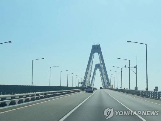 영종대교 모습. 사진 연합뉴스