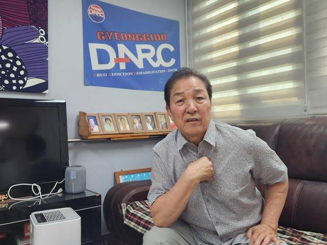 마약중독 재활시설인 경기도다르크를 운영하는 임상현(목사) 센터장이 지난달 2일 국민일보와 인터뷰하고 있다. 남양주=이현성 기자