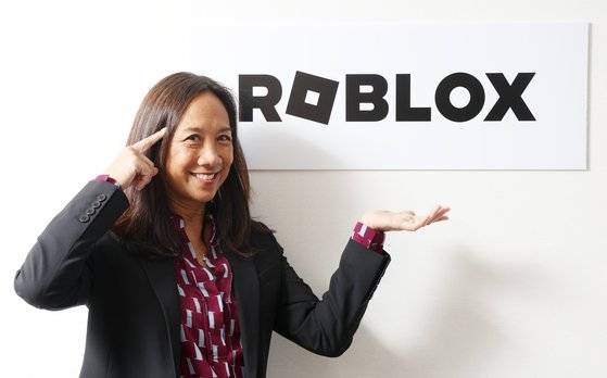 로블록스 타미 바우믹 시민의식 및 파트너십 부사장이 12일 서울 중구 남산스퀘어에서 중앙일보와 인터뷰했다. 우상조 기자