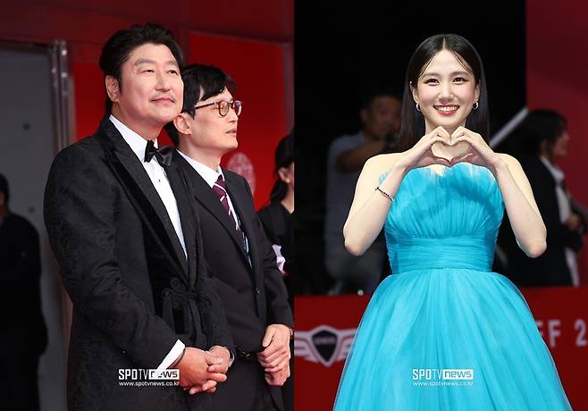 ▲ 송강호(왼쪽), 박은빈. ⓒ곽혜미 기자