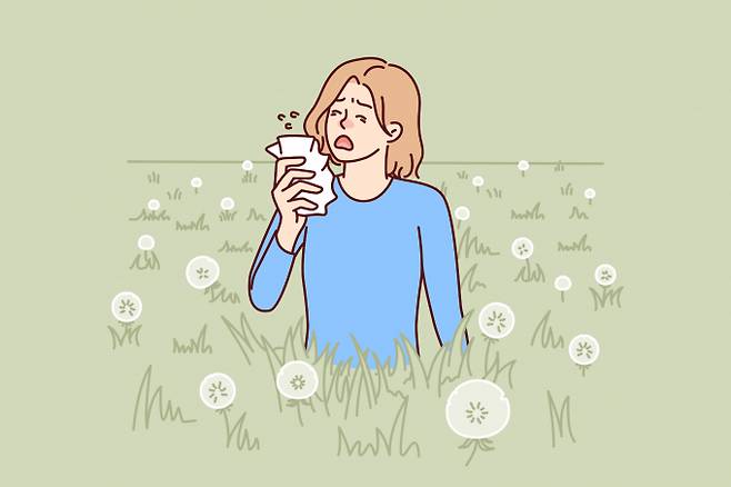 2021년 기준 알레르기질환으로 병원을 찾은 환자는 총 1304만1855명으로 월별로 보면 4월(243만7071명)과 9월(258만555명)이 가장 많았다. 사진은 기사와 직접적인 관련 없음. /사진=이미지투데이