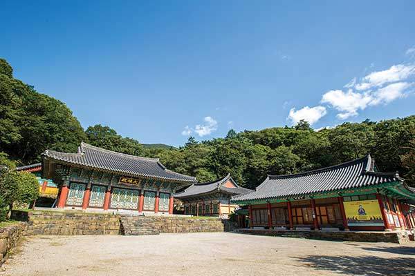 산행 날머리인 증심사. 통일신라시대 때 만들어진 유서깊은 사찰이다.