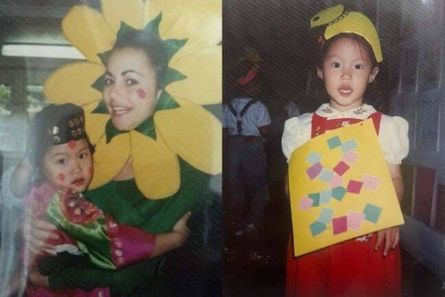 자신을 둘러싼 성형 의혹에 조 씨가 직접 공개한 사진. (사진=조민 인스타그램 캡처)