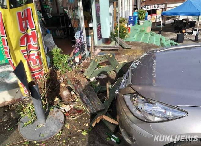 속초시 설악동 교통사고(강원특별자치도소방본부 제공)