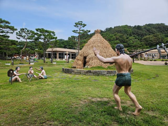 충남 공주시 석장리 구석기박물관. 공주=윤형권 기자