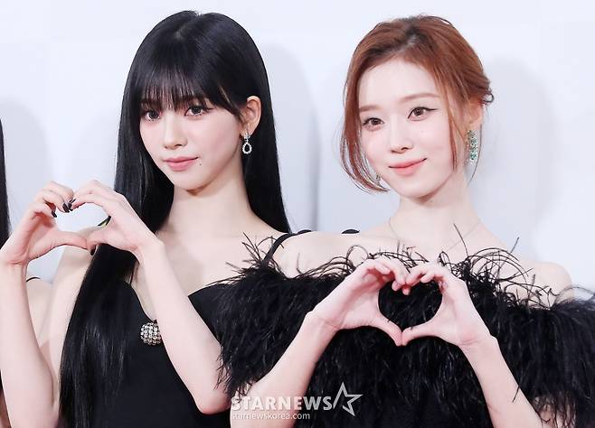 에스파 카리나-윈터 '눈호강 투샷'[★포토]