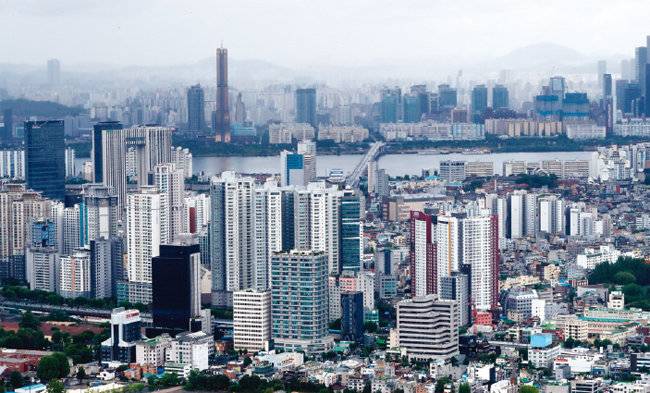 서울 용산구 아파트 단지. [뉴스1]