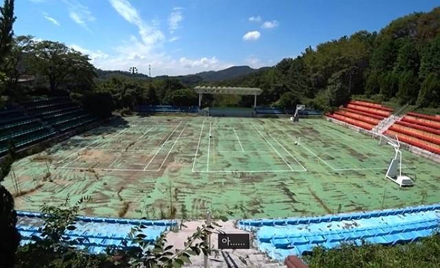 지난 8월31일 자로 폐교한 경남 진주시 한국국제대학교의 모습. 유튜브 ‘Univ 찌룩’