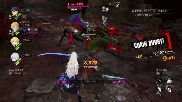 - 체인 버스트가 딜링의 핵심이다&nbsp;