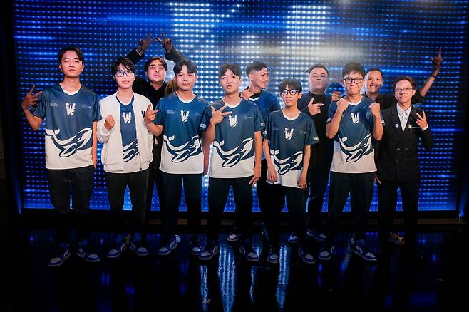 ▲ 베트남 2번 시드 팀웨일즈(TW). 광풍의 유럽 4시드 BDS를 잡고 승자전에 올랐다. ⓒ라이엇게임즈