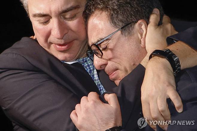 이란에서 풀려난 미국인 [AFP 연합뉴스 자료사진. 재판매 및 DB 금지]