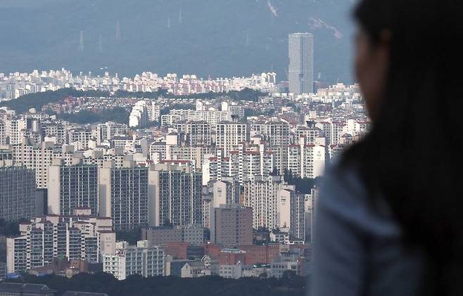 사진은 서울 남산에서 내려다 본 시내 아파트의 모습. 2023.9.18/뉴스1 ⓒ News1 구윤성 기자 /사진=뉴스1