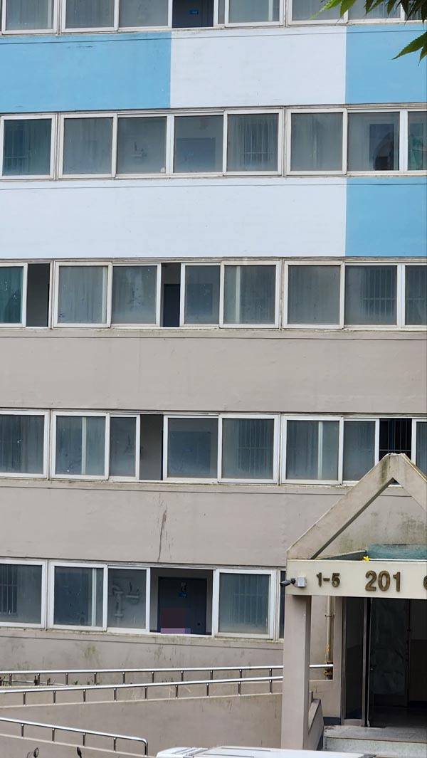 부산 사하구 다대5단지 영구임대주택.