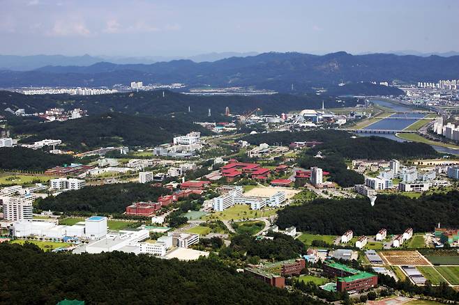 대덕연구개발특구 전경.[헤럴드DB]