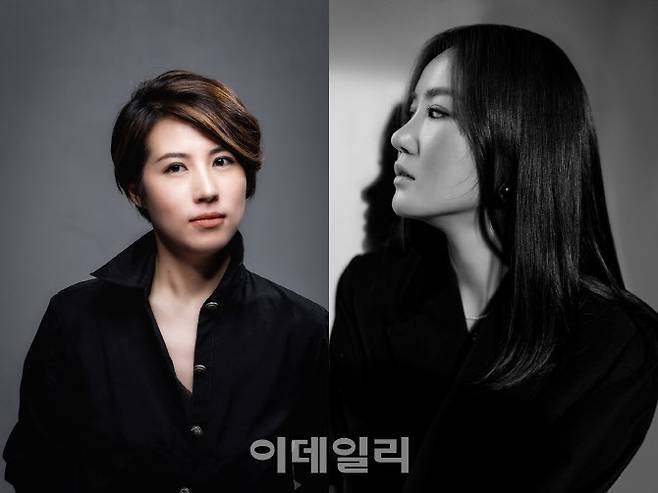 한강노들섬오페라 ‘세비야의 이발사’의 표현진(왼쪽) 연출, 로지나 역 소프라노 박혜상. (사진=서울문화재단)