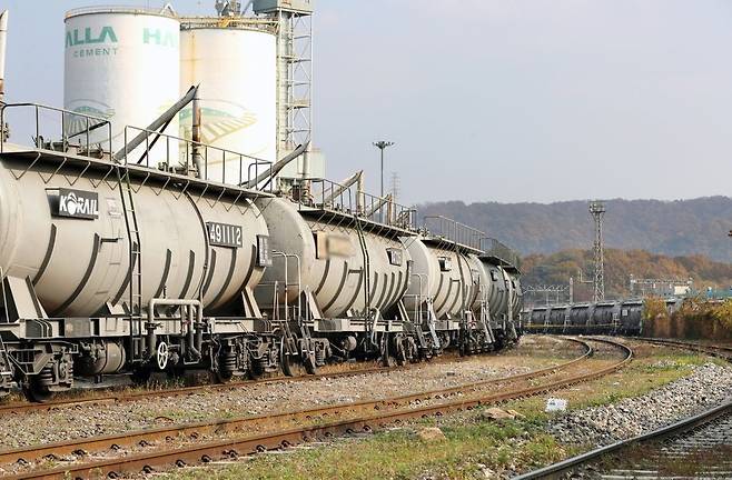 아세아시멘트 출하 기지가 있는 오봉역. 사진=연합뉴스