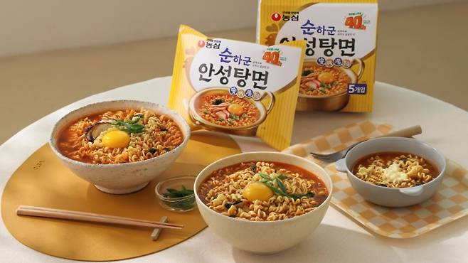 '순하군 안성탕면' 사진=농심