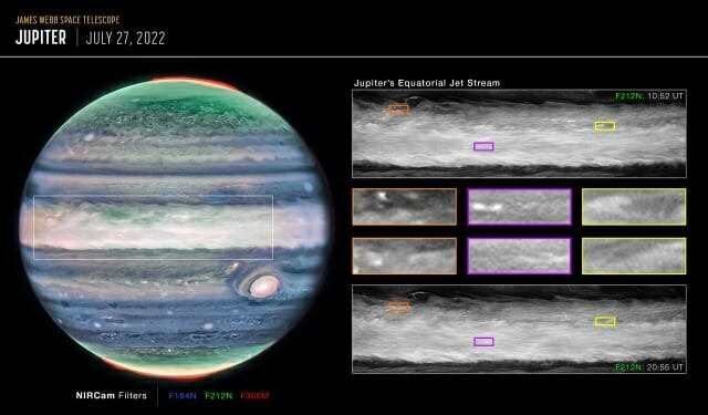 출처: NASA, ESA, CSA, STScI, Ricardo Hueso (UPV), Imke de Pater (UC Berkeley), Thierry Fouchet (Observatory of Paris), Leigh Fletcher (University of Leicester), Michael H. Wong (UC Berkeley), Joseph DePasquale (STScI))