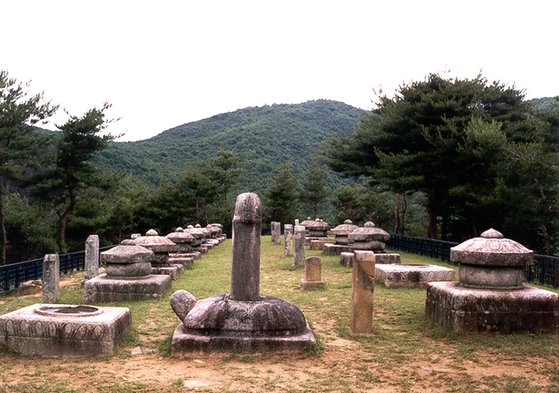 경북 성주군에 있는 세종대왕 왕자들의 태실(胎室). 영응대군 것도 포함됐다. [사진 전주 이씨 영응대군파종친회, 해주 정씨 종가, 문화재청]