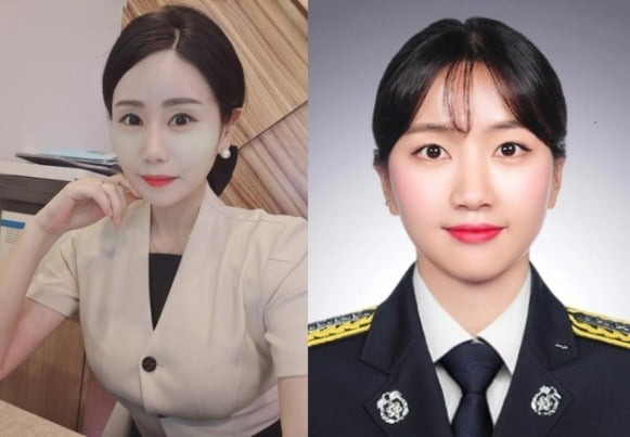 왼쪽부터 치위생사 오윤미 씨(35), 최소영 소방교(30). /사진=세종시 소방본부 제공