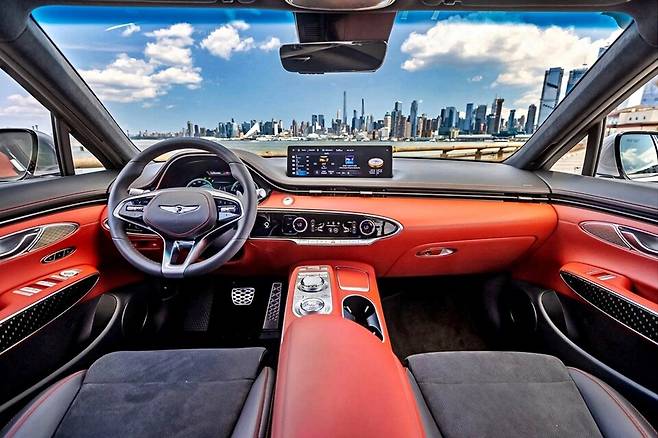 제네시스 'GV70 스포츠' 인테리어