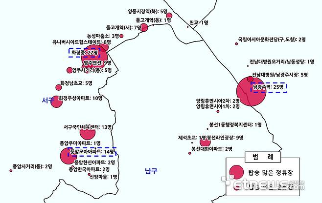 저상버스 이용현황 분석 이미지.