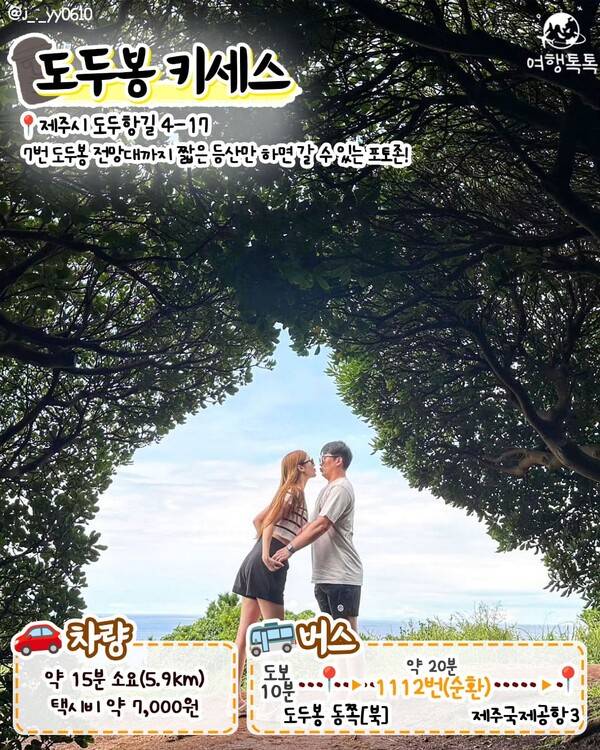 제주공항 근처 가볼만한 곳 / ⓒ여행톡톡