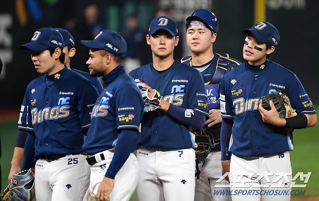 NC 다이노스 안방마님 김형준 '내친김에 한국시리즈 우승까지 도전'