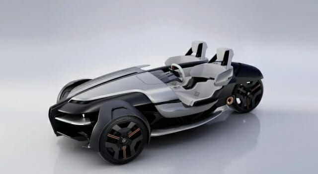 야마하가 미래형 전기 3륜차 ‘트리세라’ 컨셉트를 공개했다. (사진=야마하)