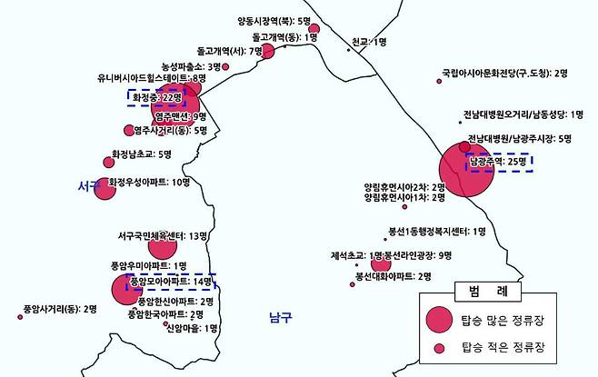 광주광역시가 장애인 탑승을 고려한 저상버스 우선 교체 대상을 합리적이고 과학적으로 선정하기 위해 빅데이터 분석에 나섰다.