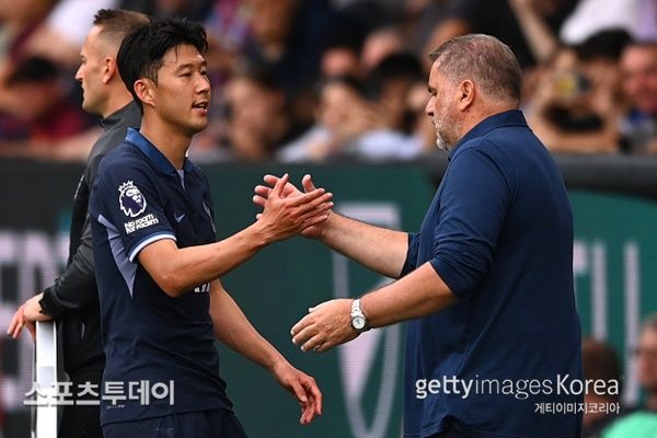 손흥민-엔제 포스테코글루 감독 / 사진 = GettyImages 제공