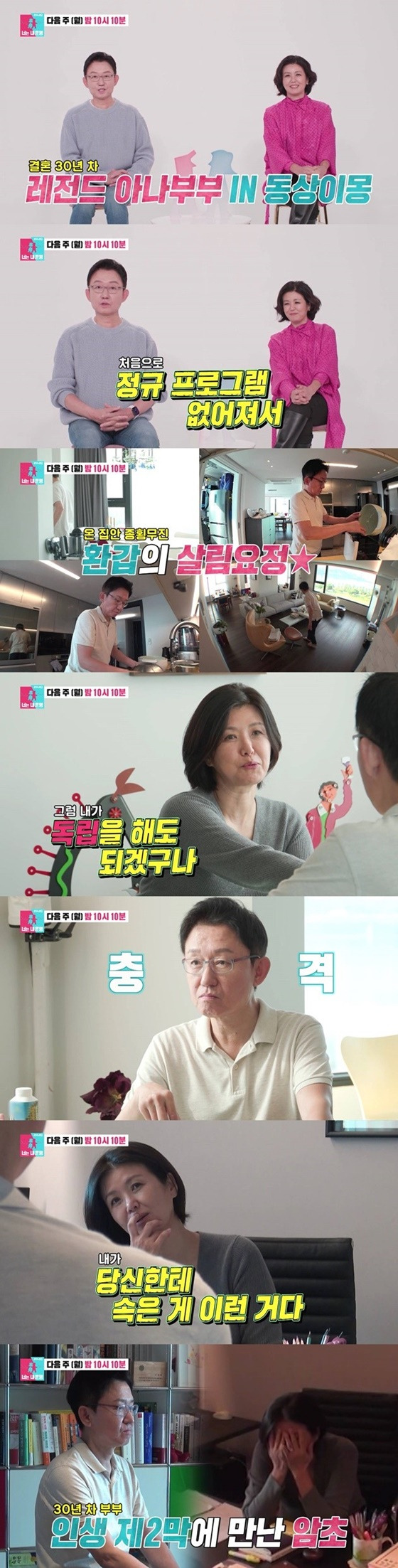 손범수, 진양혜/사진=SBS 동상이몽 시즌2-너는 내 운명