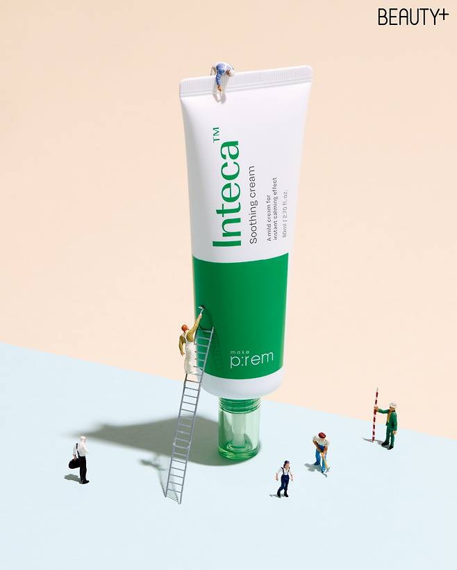 메이크프렘 인테카 수딩 크림