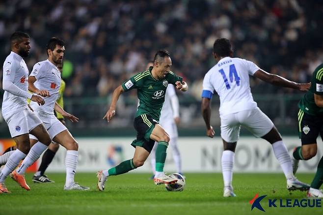 ▲ 전북 현대는 라이온시티를 3-0으로 이겼다. ⓒ한국프로축구연맹