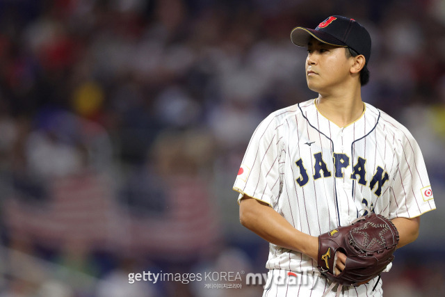 2023 월드베이스볼클래식(WBC) 당시의 이마나가 쇼타./게티이미지코리아