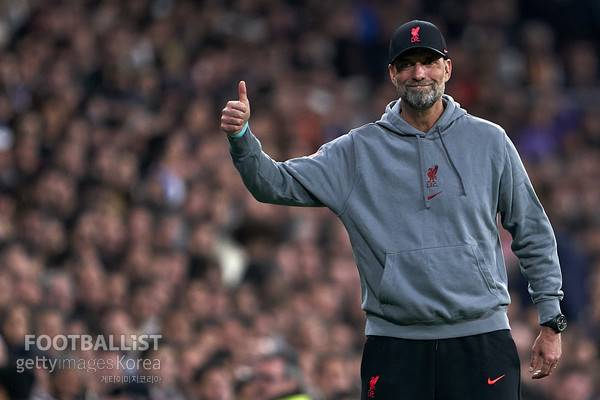 위르겐 클롭 리버풀 감독. 게티이미지코리아