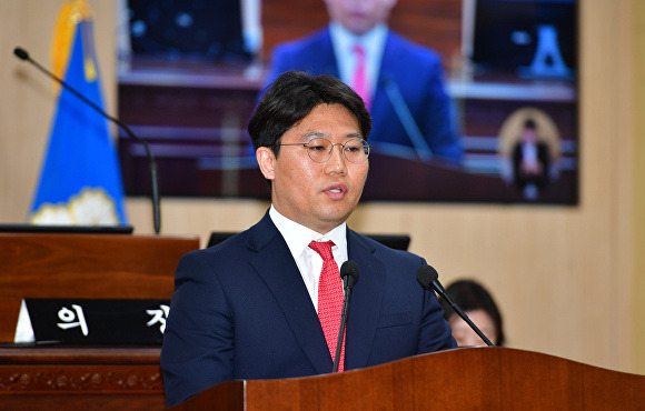 국민의힘 이한국 청주시의원. [사진=청주시의회]