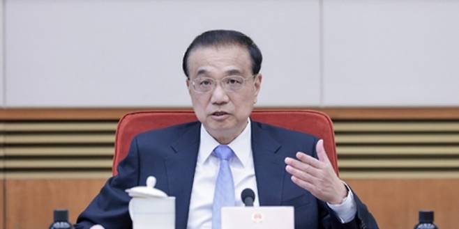 리커창 전 중국 총리. 연합뉴스