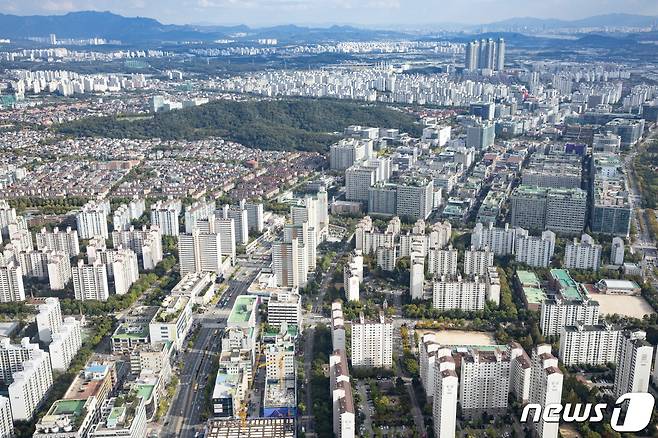 경기 고양시 일산신도시.