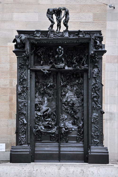오귀스트 로댕의 작품 ‘지옥의 문(La Porte de l‘Enfer)’. 스위스 취리히 쿤스트하우스에 전시된 작품으로 2010년 촬영본입니다. [Roland zh·Wikimedia Commons]